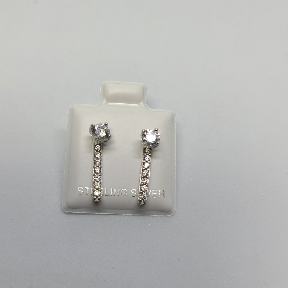 925 Sterling Silver Drop earrings